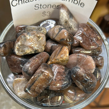 Chiastolite Tumbles Mountain Mineral Market