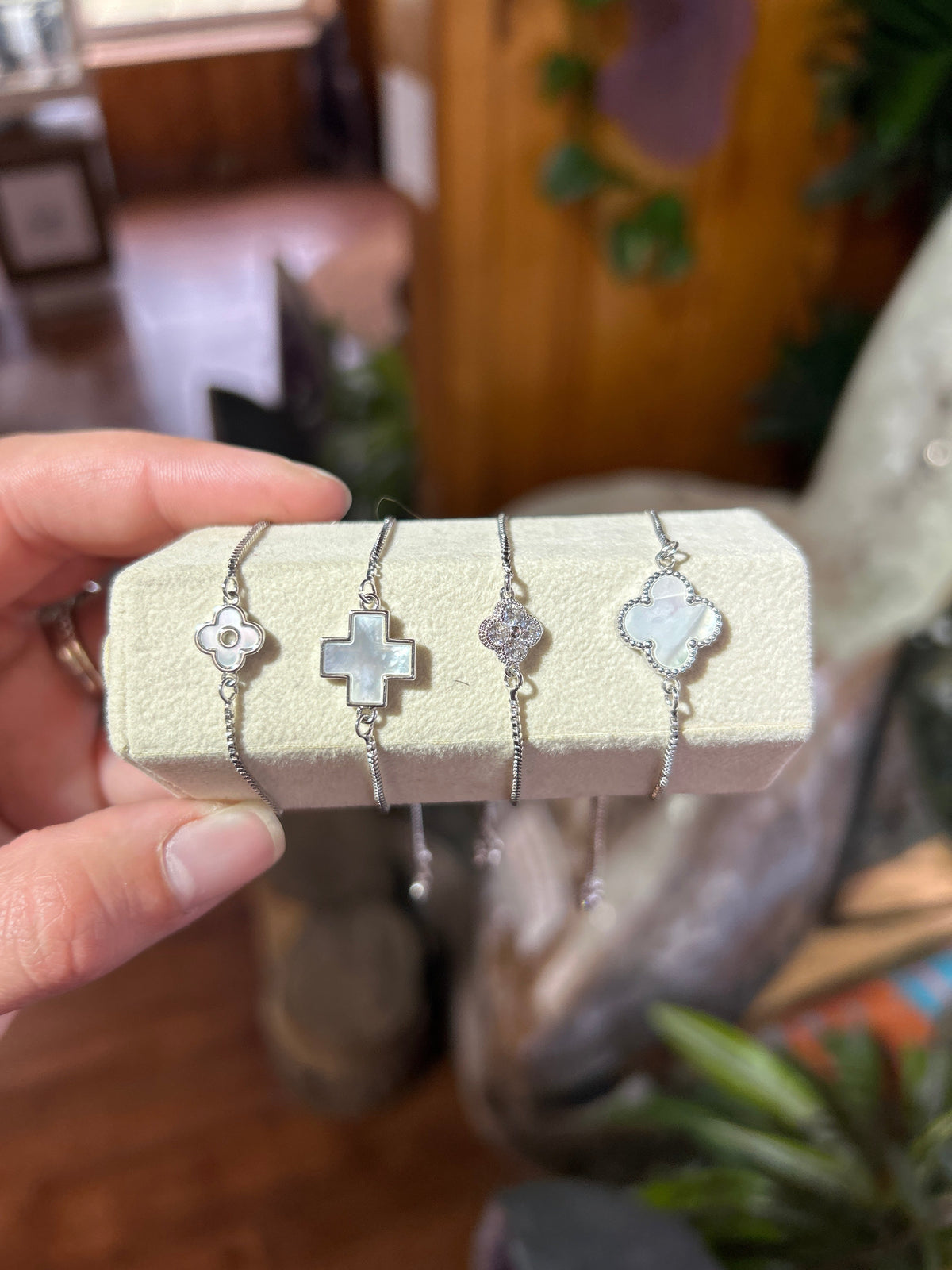 Silver Plated Bracelet Mountain Mineral Market