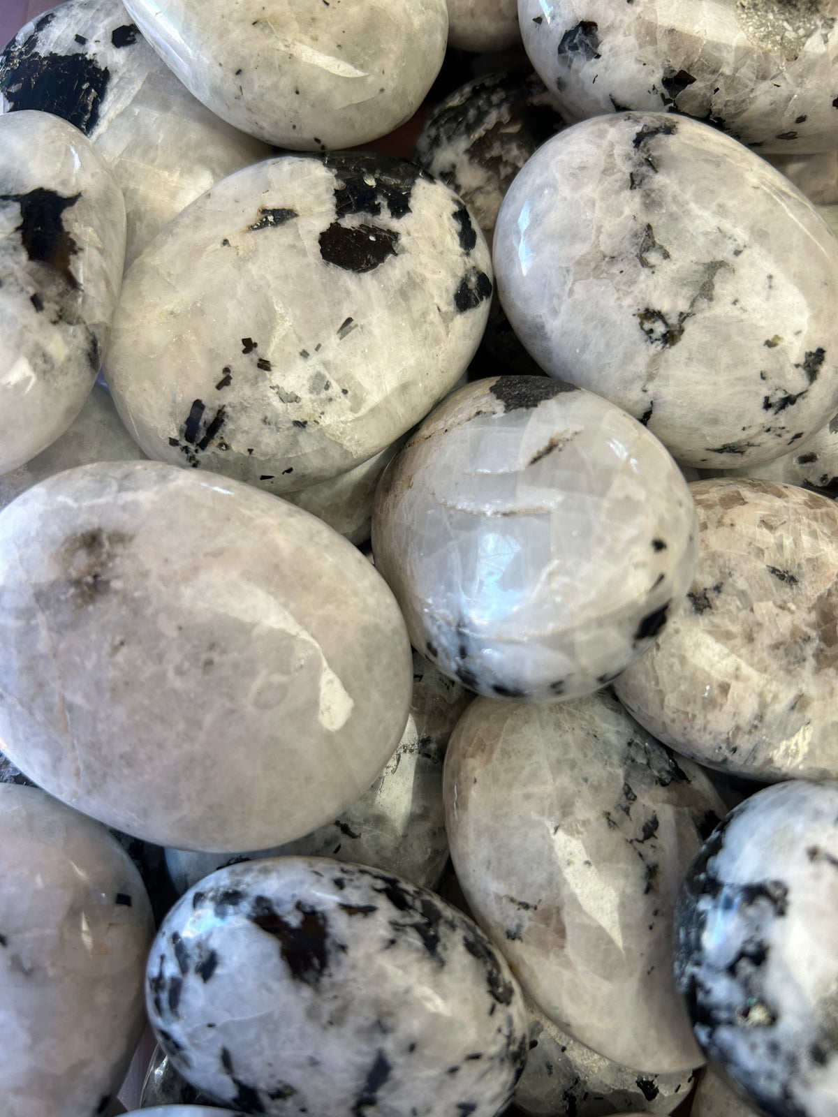 Rainbow Moonstone Palmstone