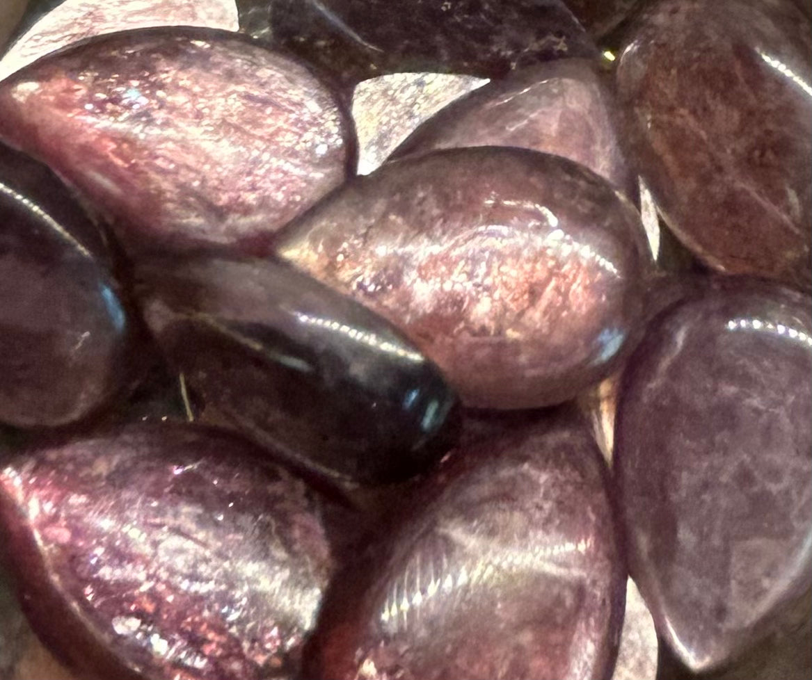 Lepidolite Cabochons Mountain Mineral Market