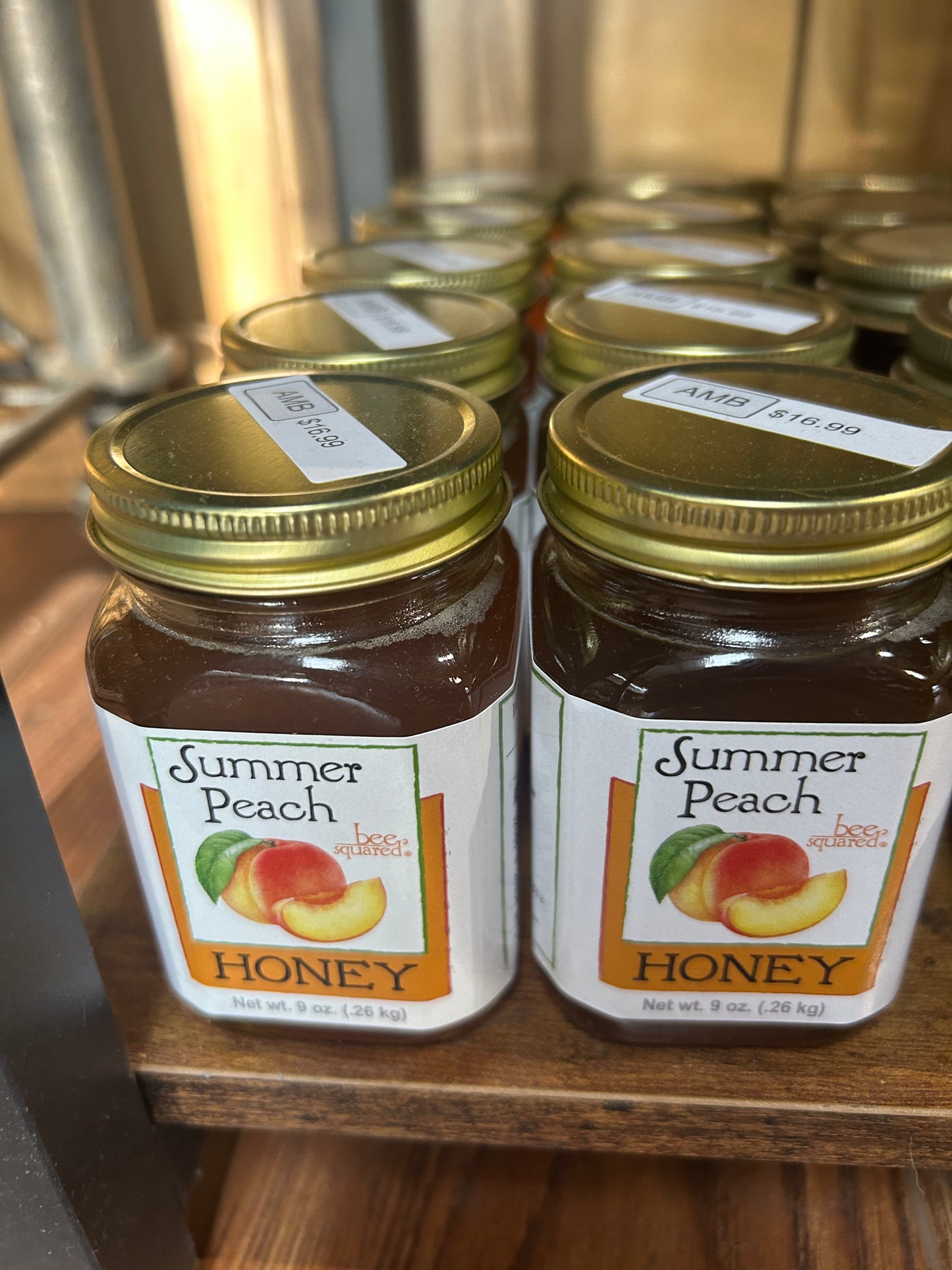 Summer Peach Honey