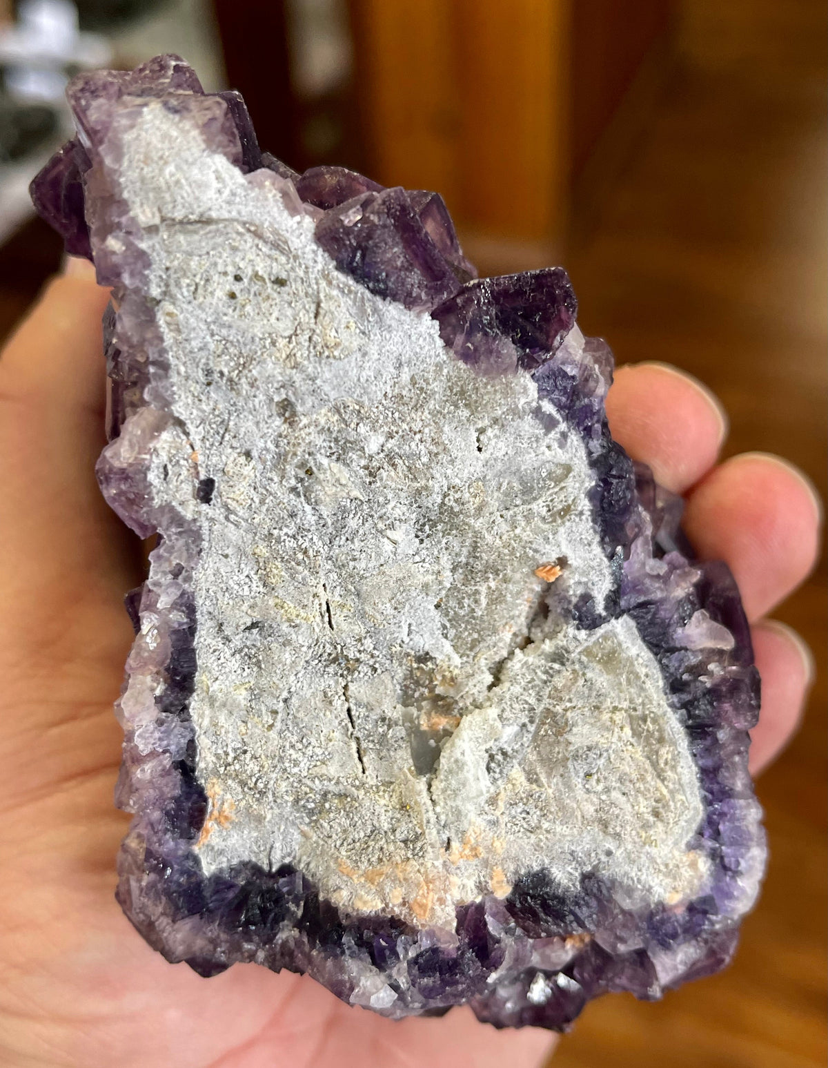 Purple Fluorite on Matrix MMM