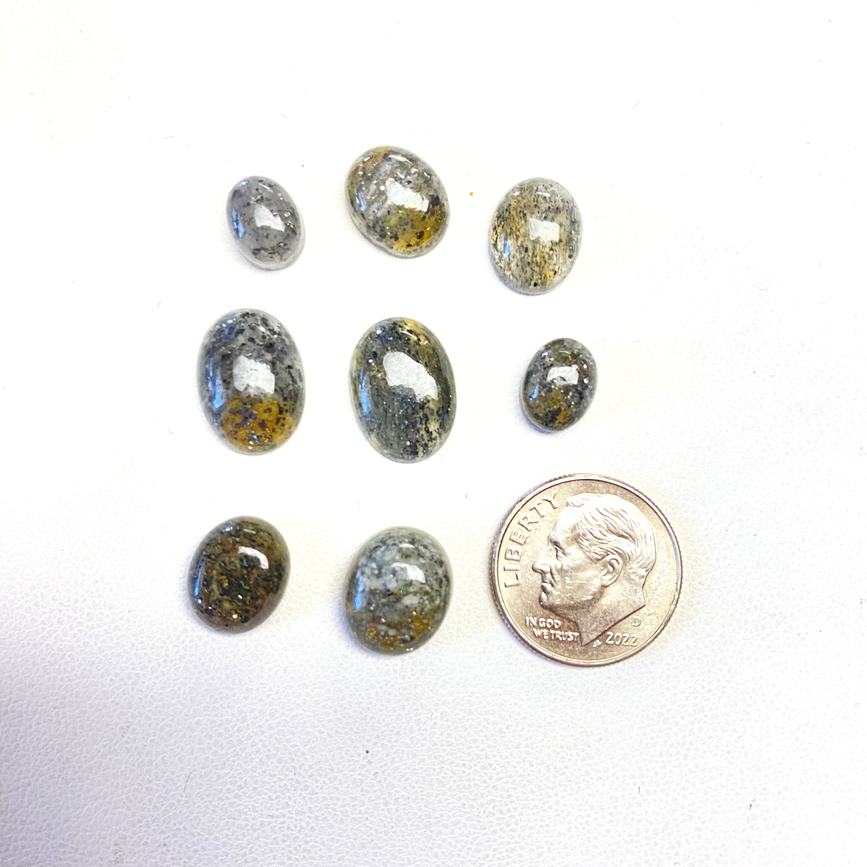 Black Sunstone Cabochons Mountain Mineral Market