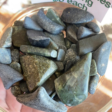Black Jade Tumble Stones Mountain Mineral Market