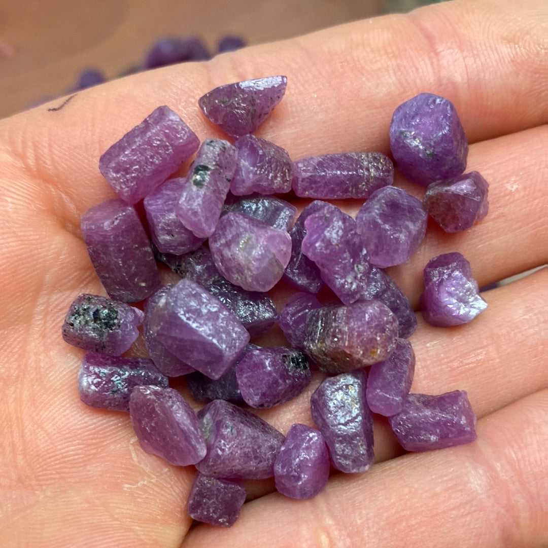 Small Ruby Crystal Mountain Mineral Market