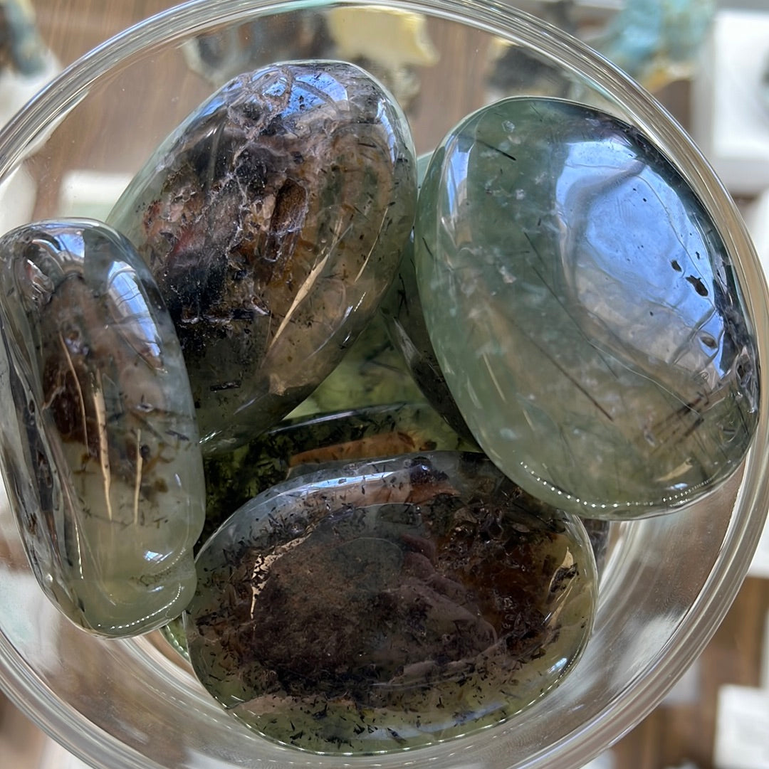 Prehnite & epidote gallets MMM