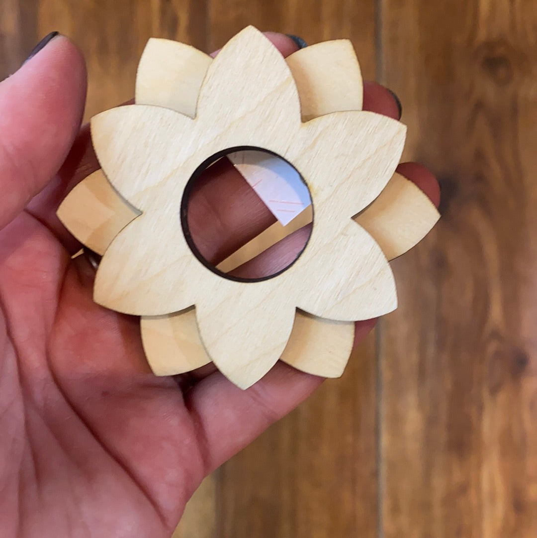 Wooden Sphere Stand MMM