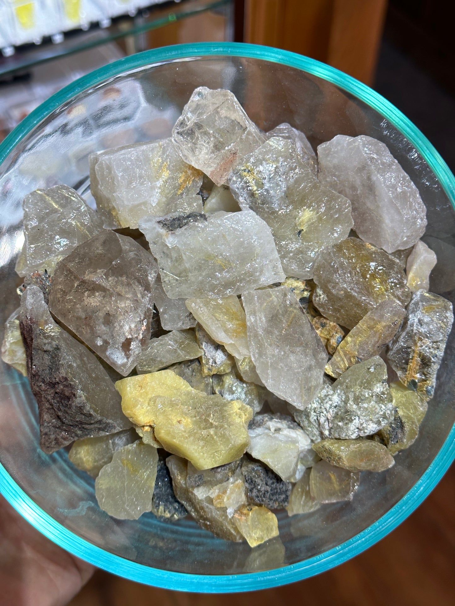 Rutilated Quartz Rough MMM