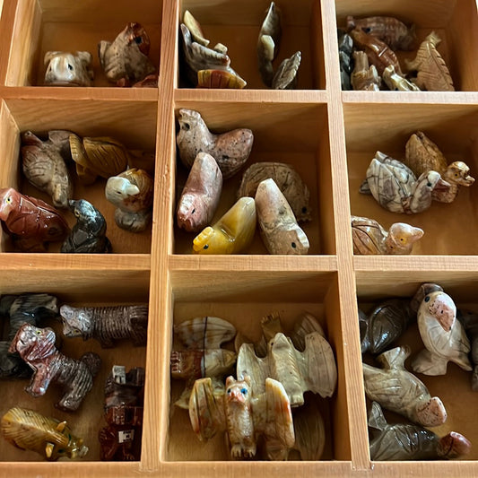 Soapstone figurines MMM