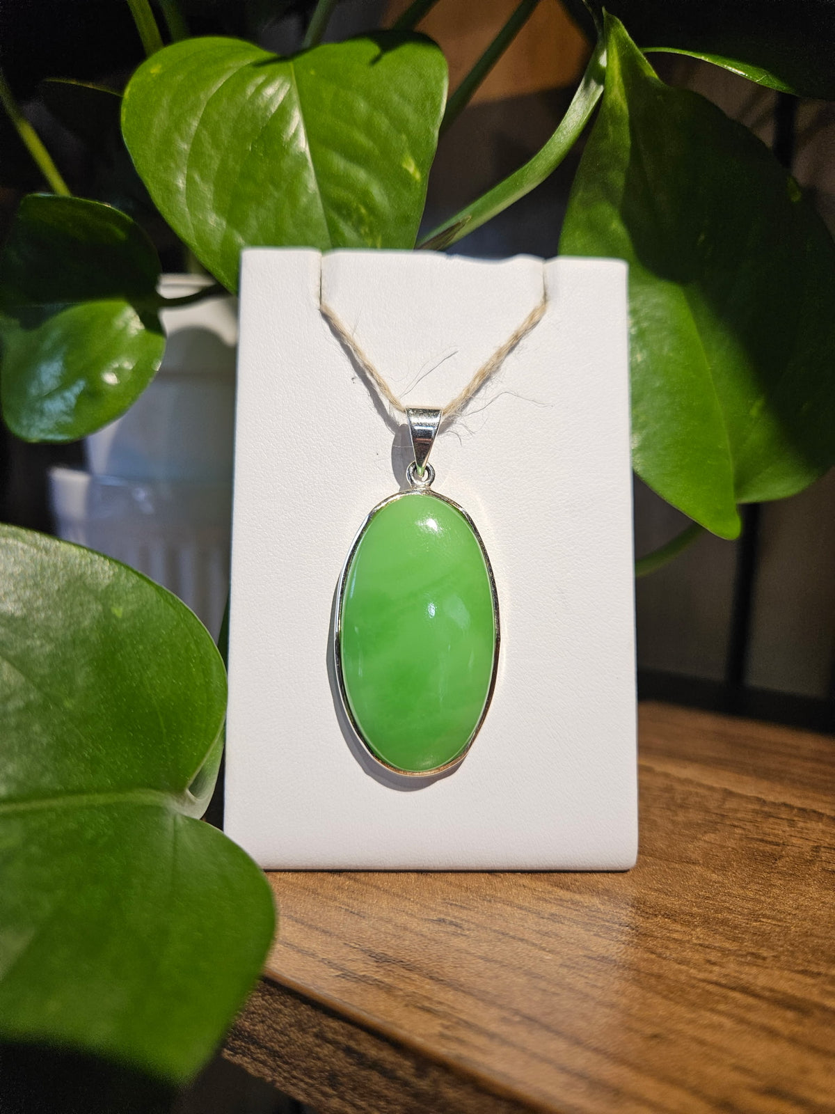 Hemimorphite Pendant
