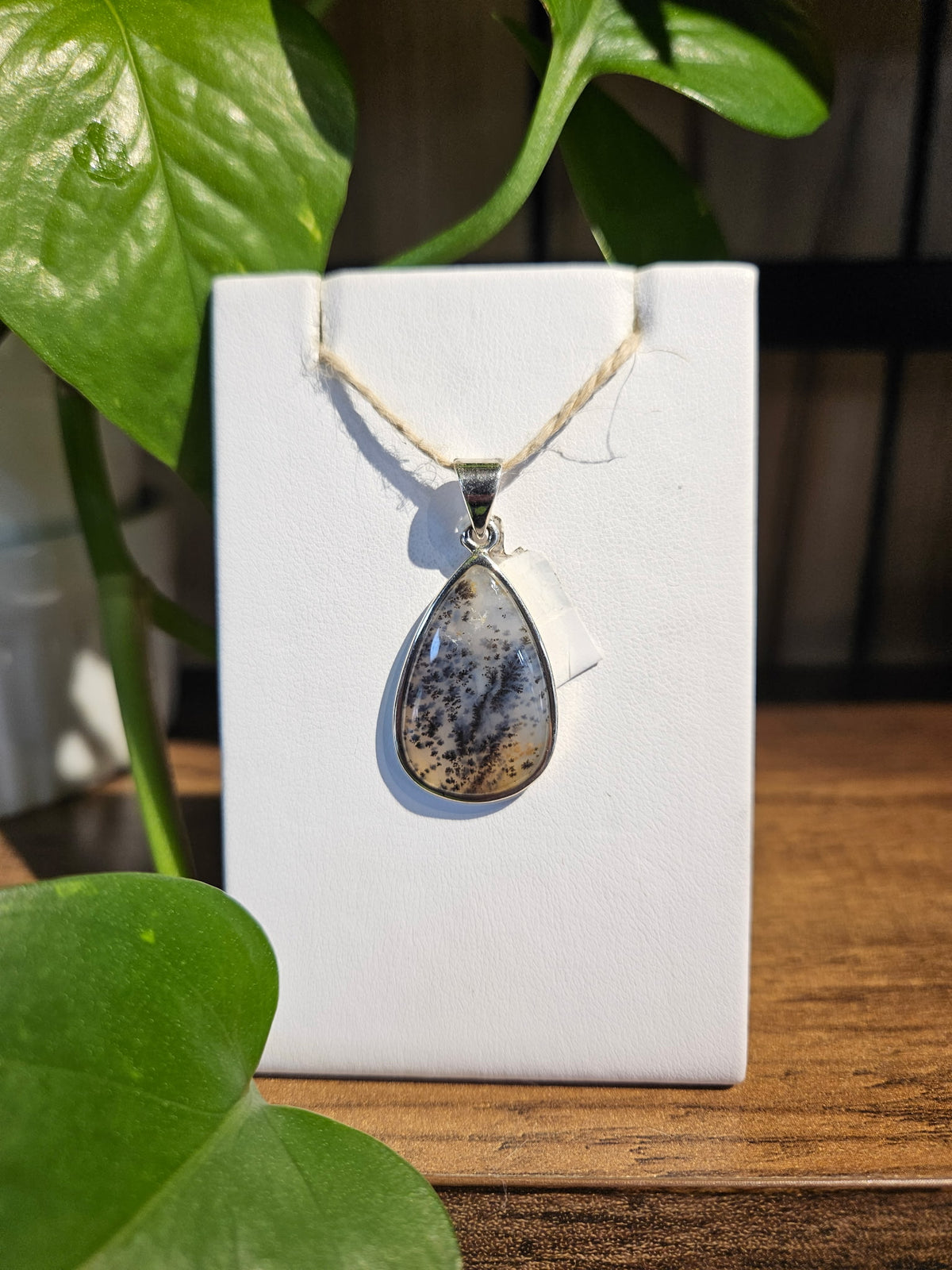 Dendritic Agate Pendant