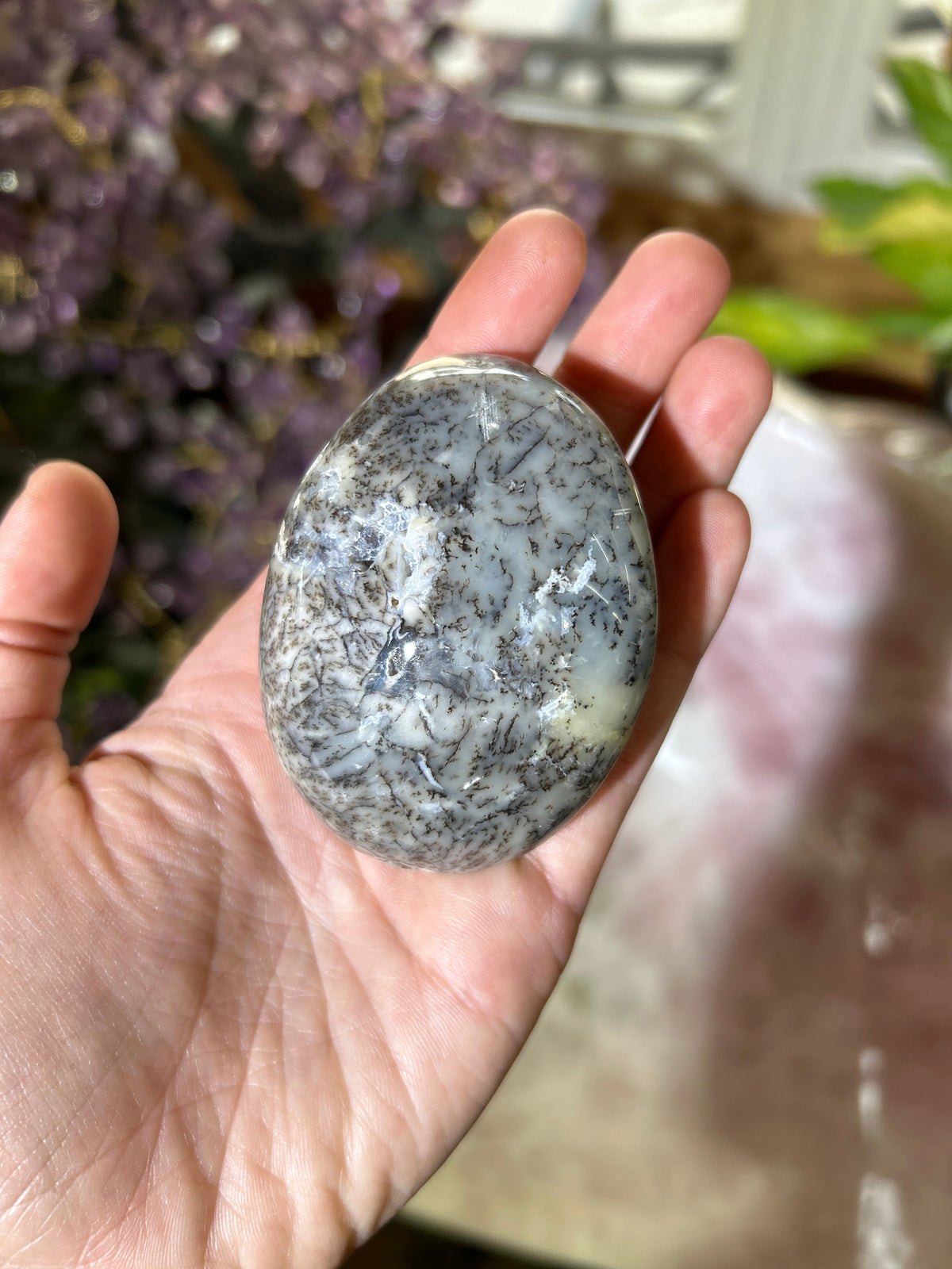 Dendritic Opal Palmstone Mountain Mineral Market