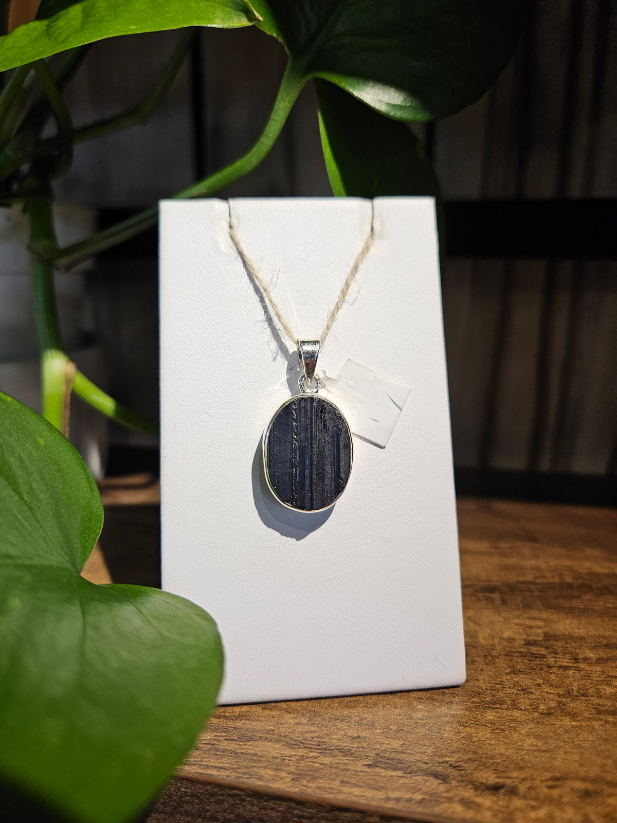 Black Tourmaline Pendant