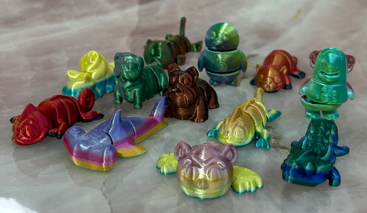 Small 3D Printed Animals