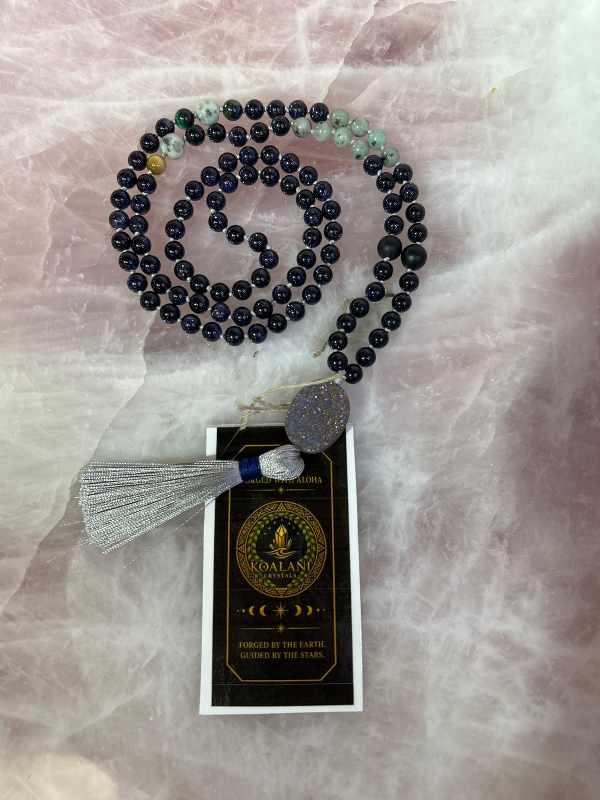 Gemstone Mala Beads