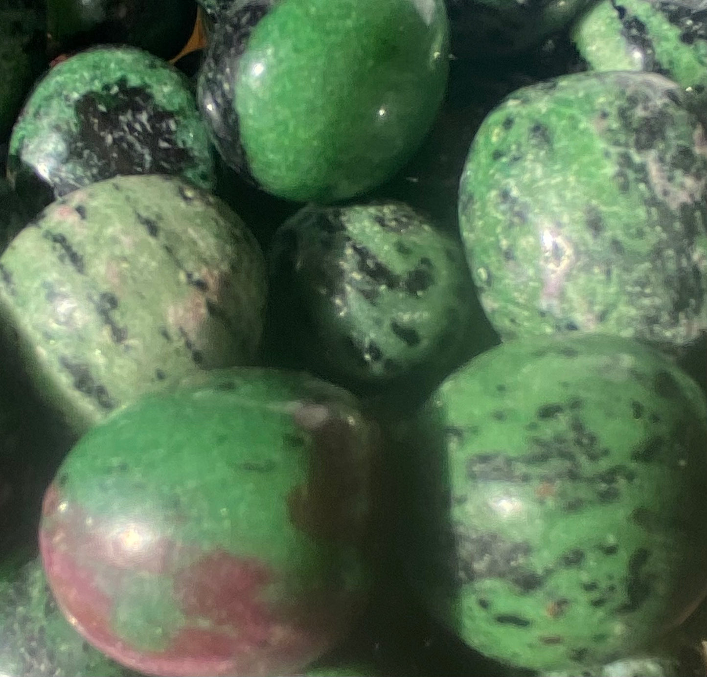 Ruby Zoisite Tumbles Large Mountain Mineral Market