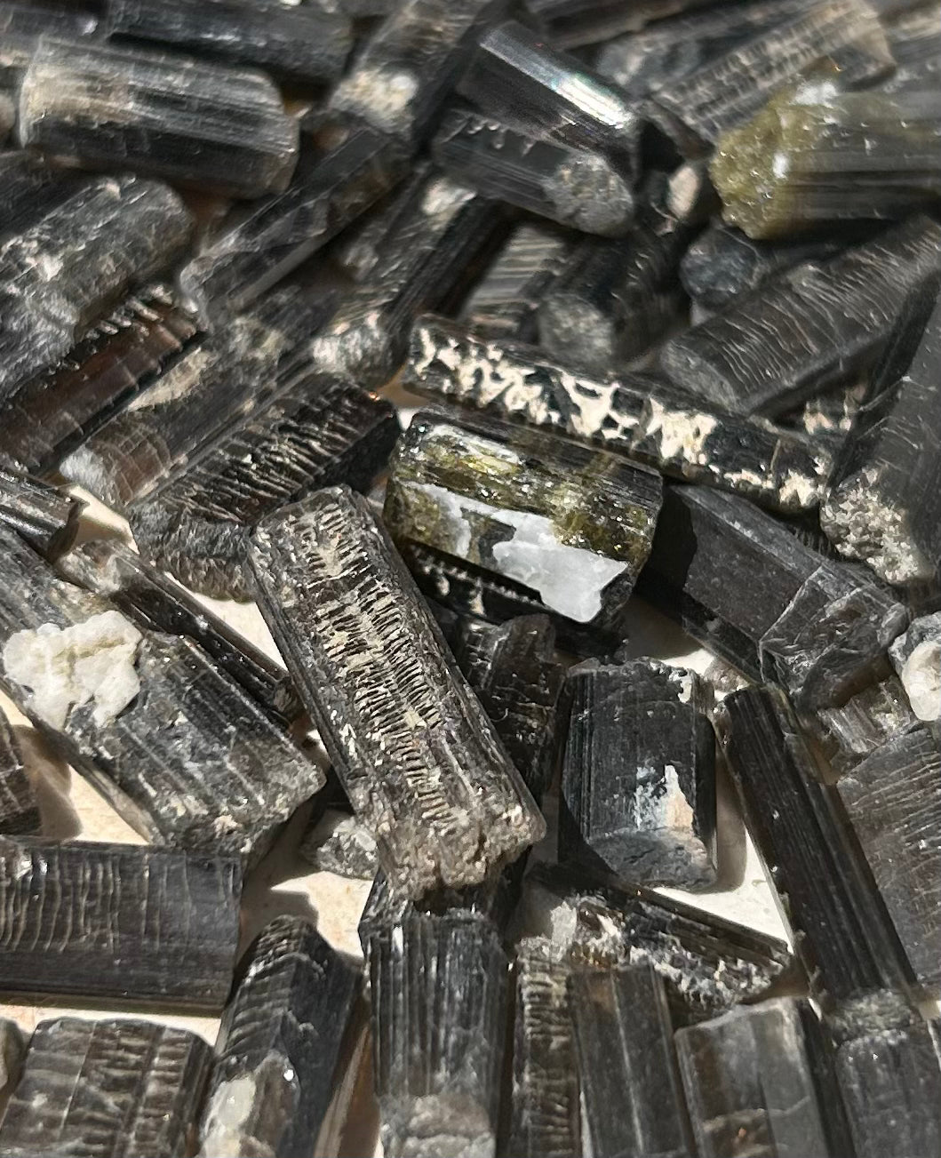 Tourmaline Specimens Golden Brown Mountain Mineral Market