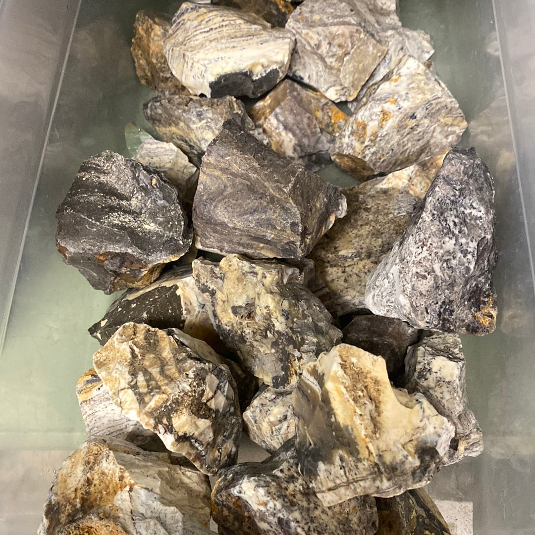 Black Opal Rough Mountain Mineral Market