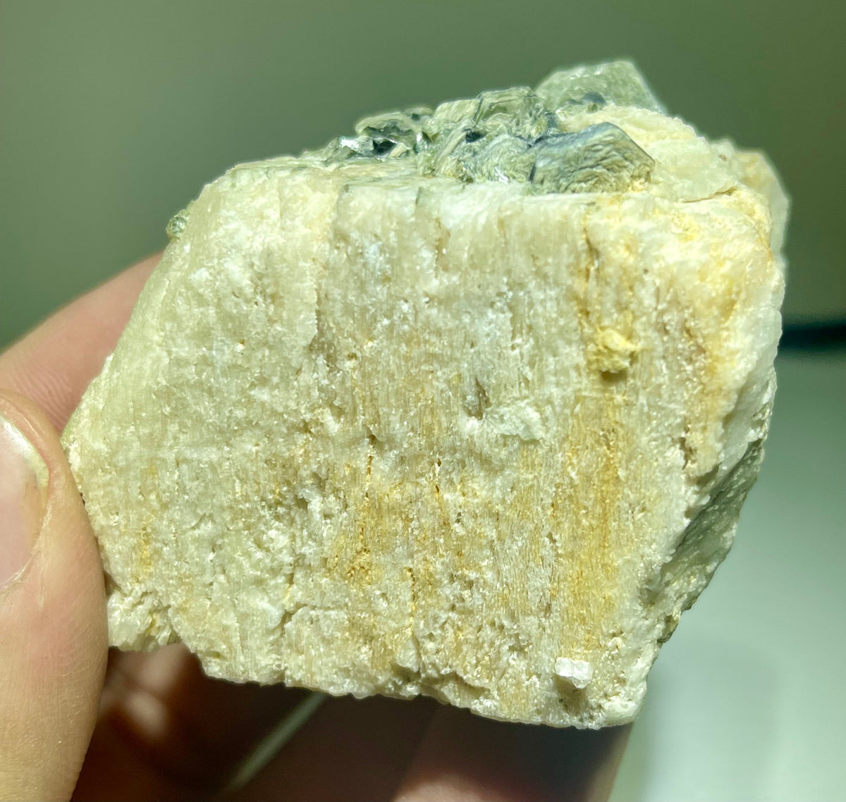 Aquamarine & Phenakite on Etched Microcline MMM