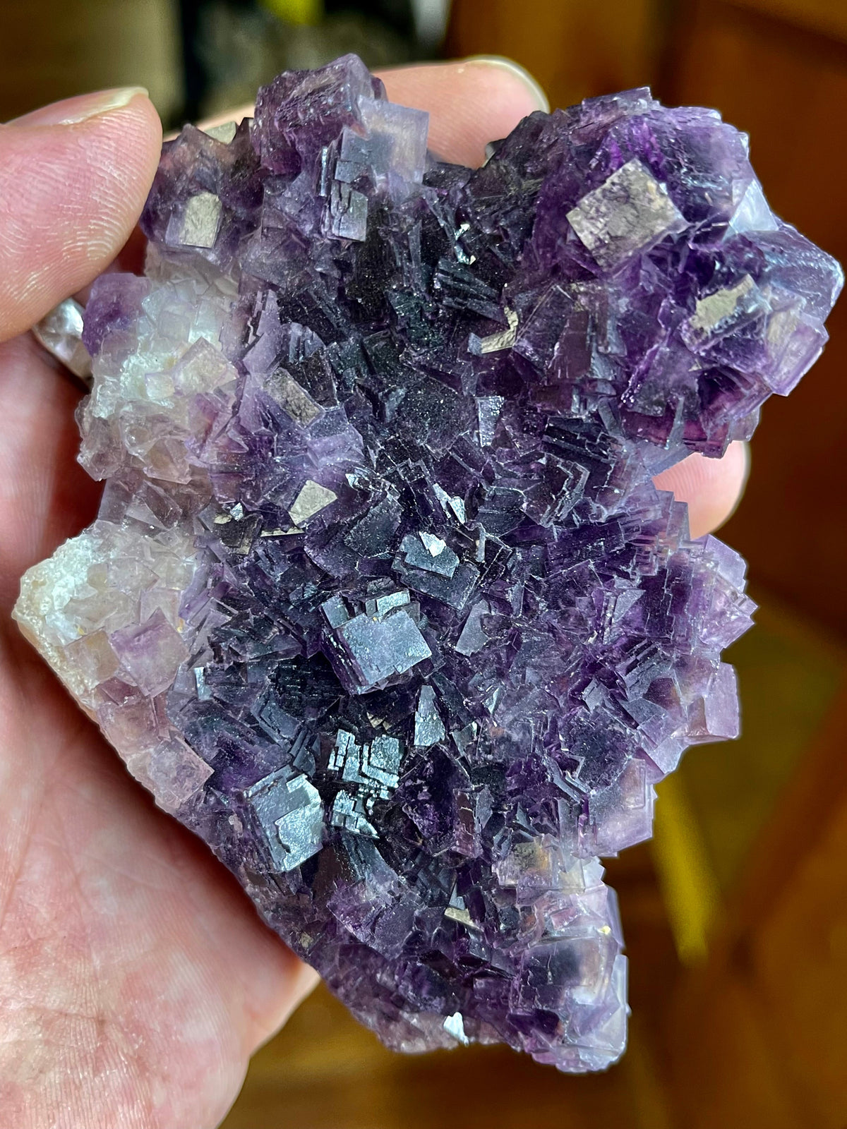 Purple Fluorite on Matrix MMM