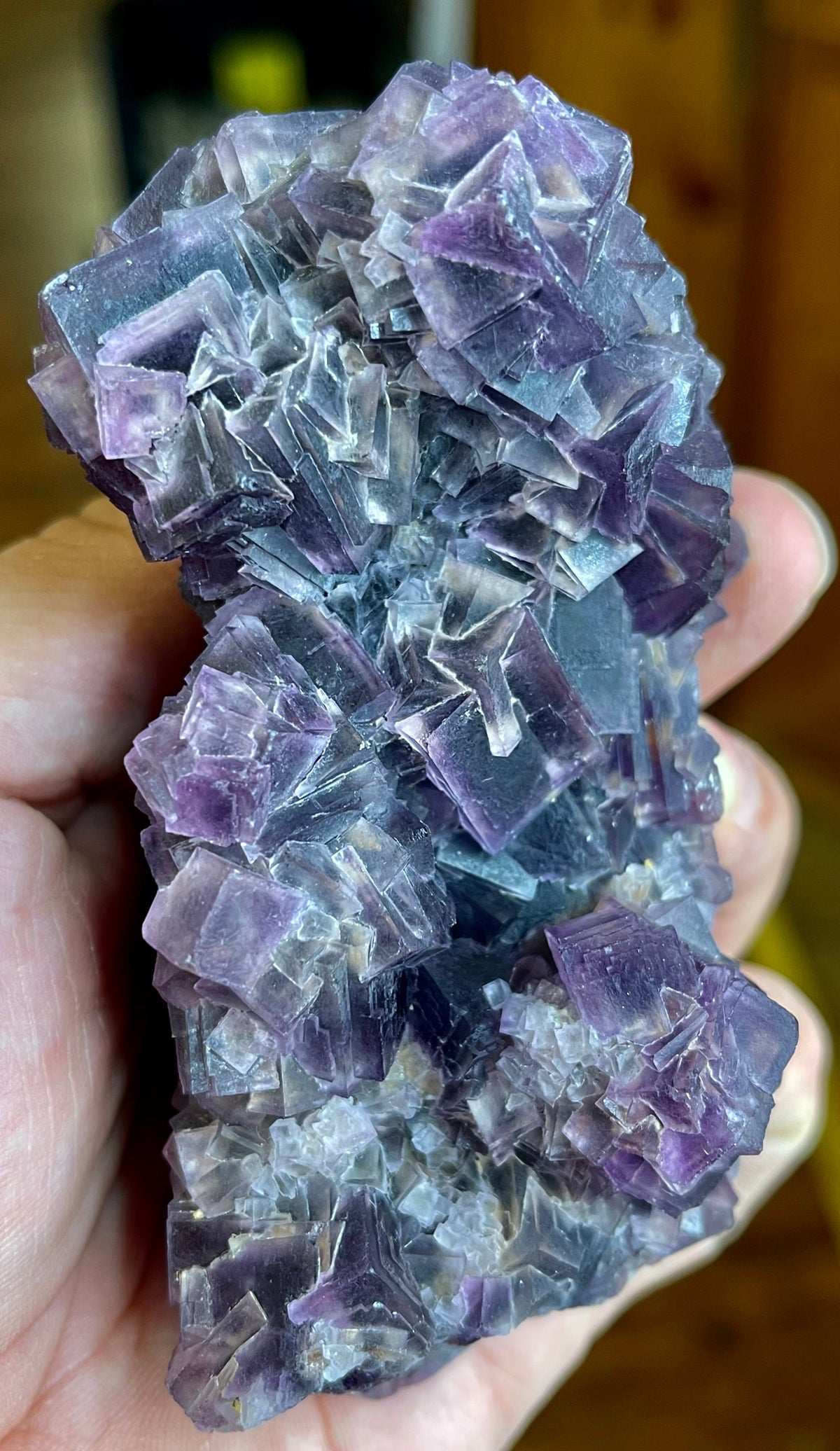 Purple Fluorite on Matrix MMM