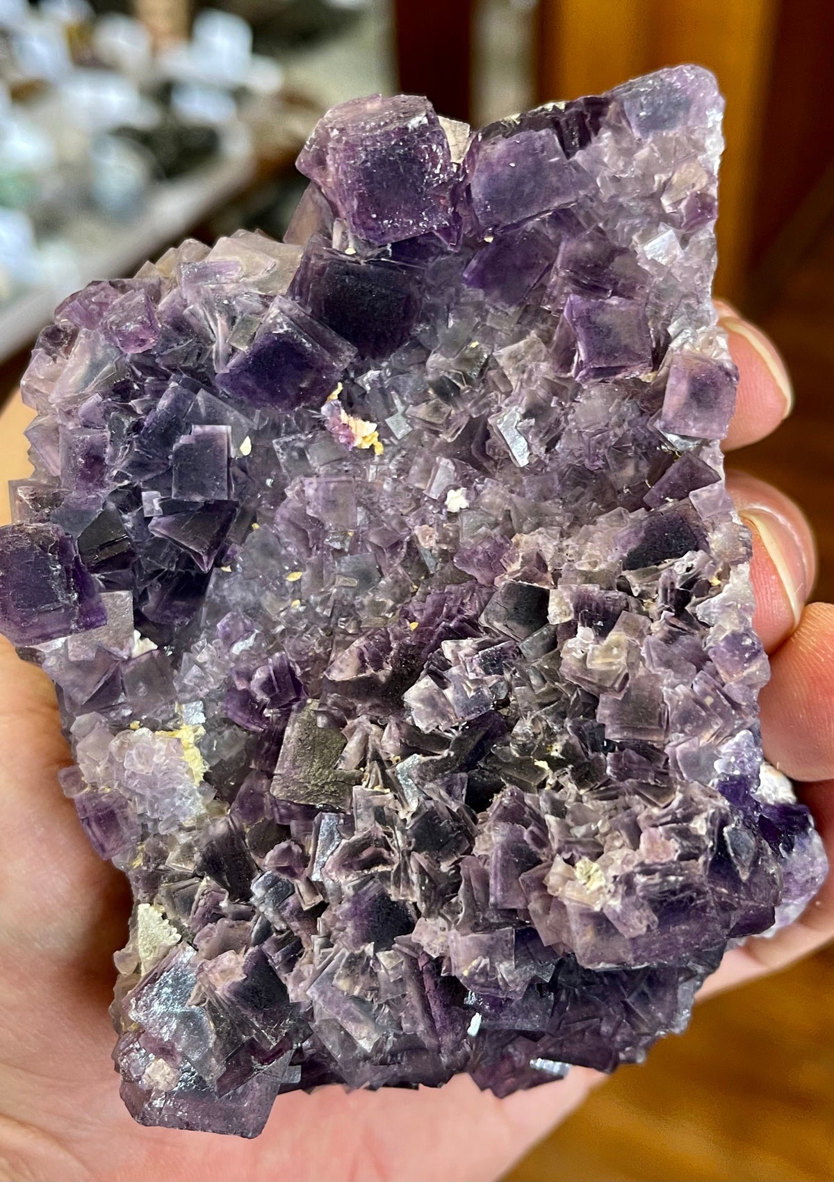 Purple Fluorite on Matrix MMM