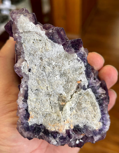 Purple Fluorite on Matrix MMM