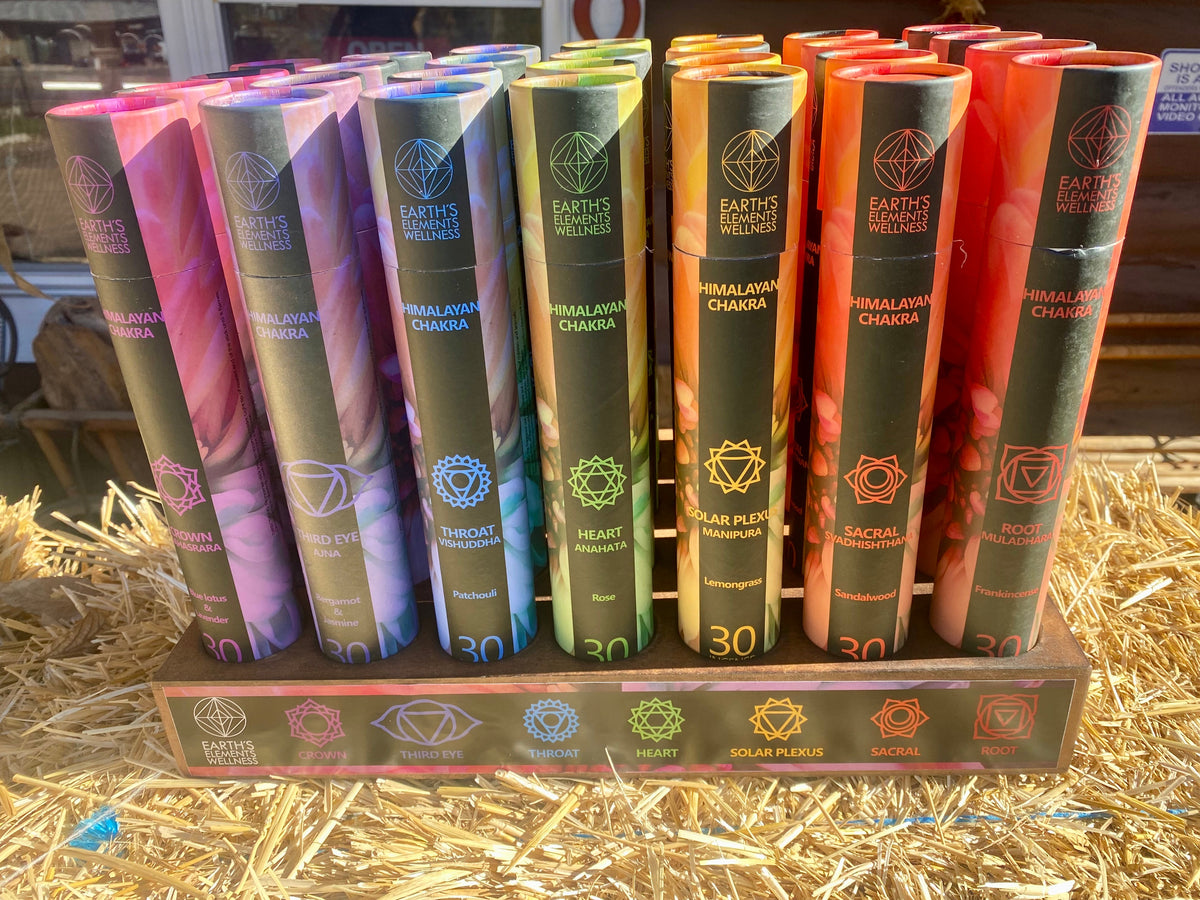 Earth's Elements Wellness Chakra Incense MMM