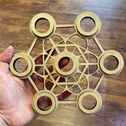 Wooden Sphere Stand MMM