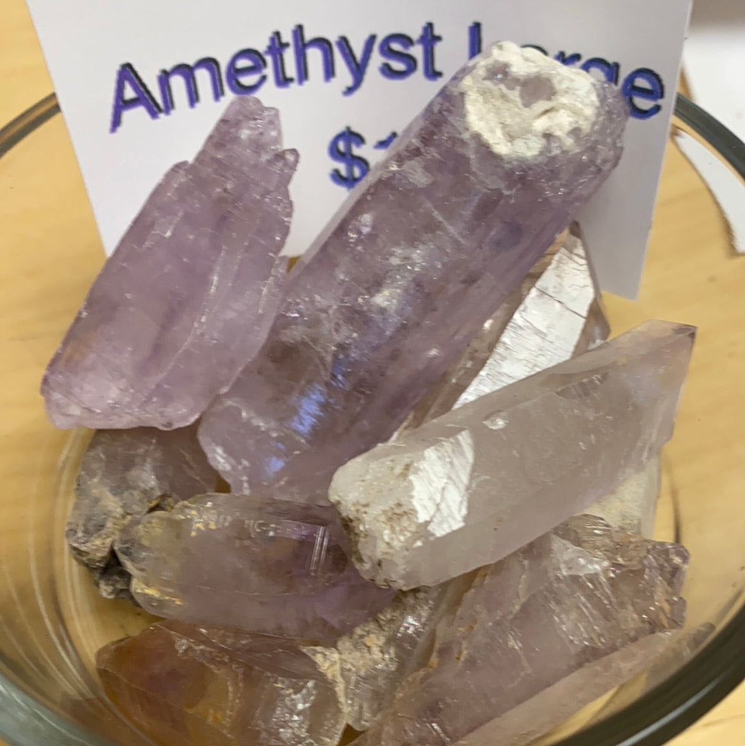 Vera Cruz Amethyst Points Mountain Mineral Market