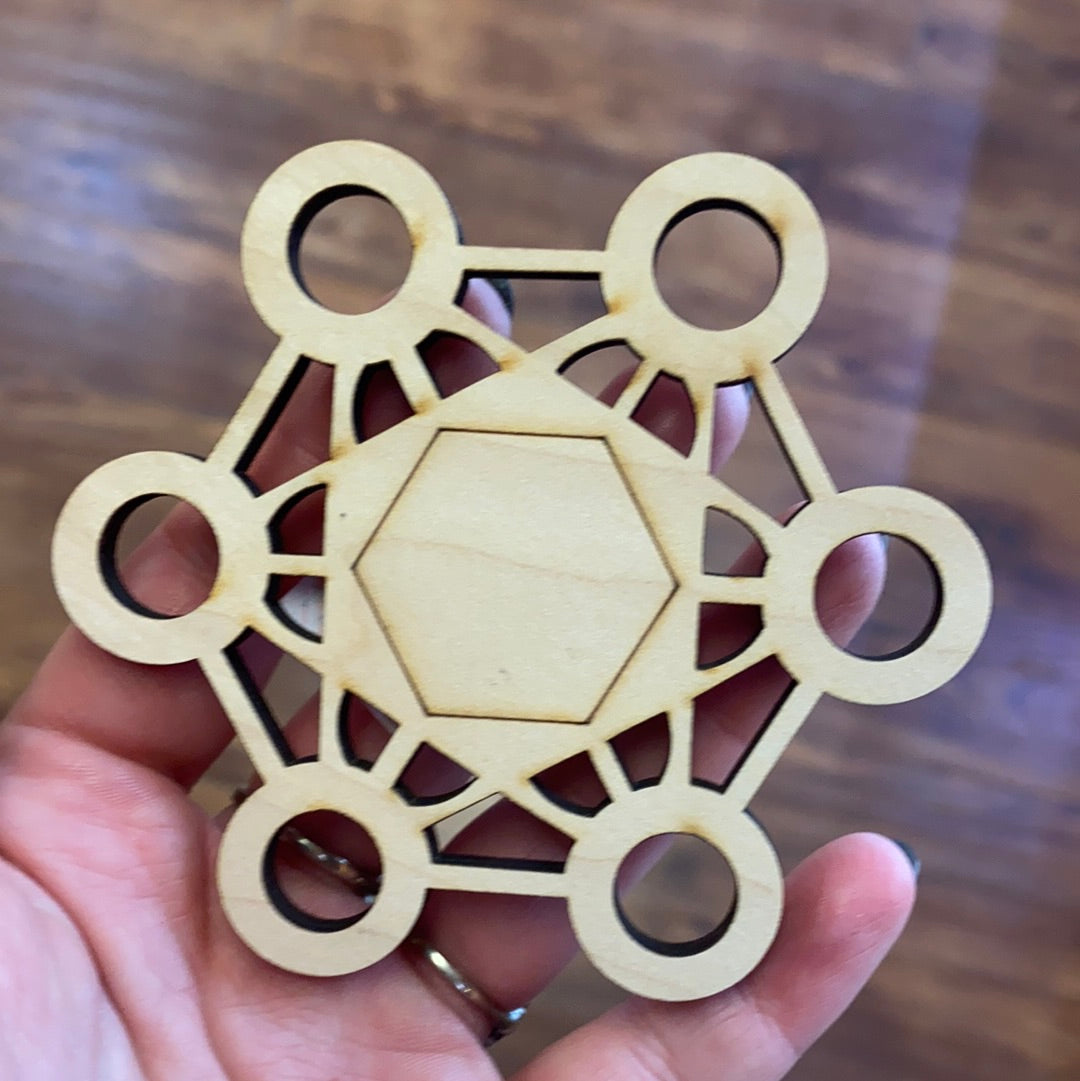 Wooden Sphere Stand MMM