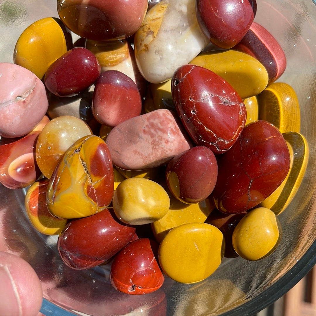Mookaite Tumbled Stones Mountain Mineral Market